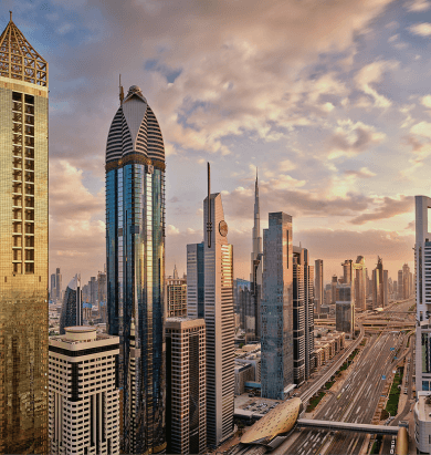 Conveniently located within easy reach of the Sheikh Zayed Road and Al Ain Road